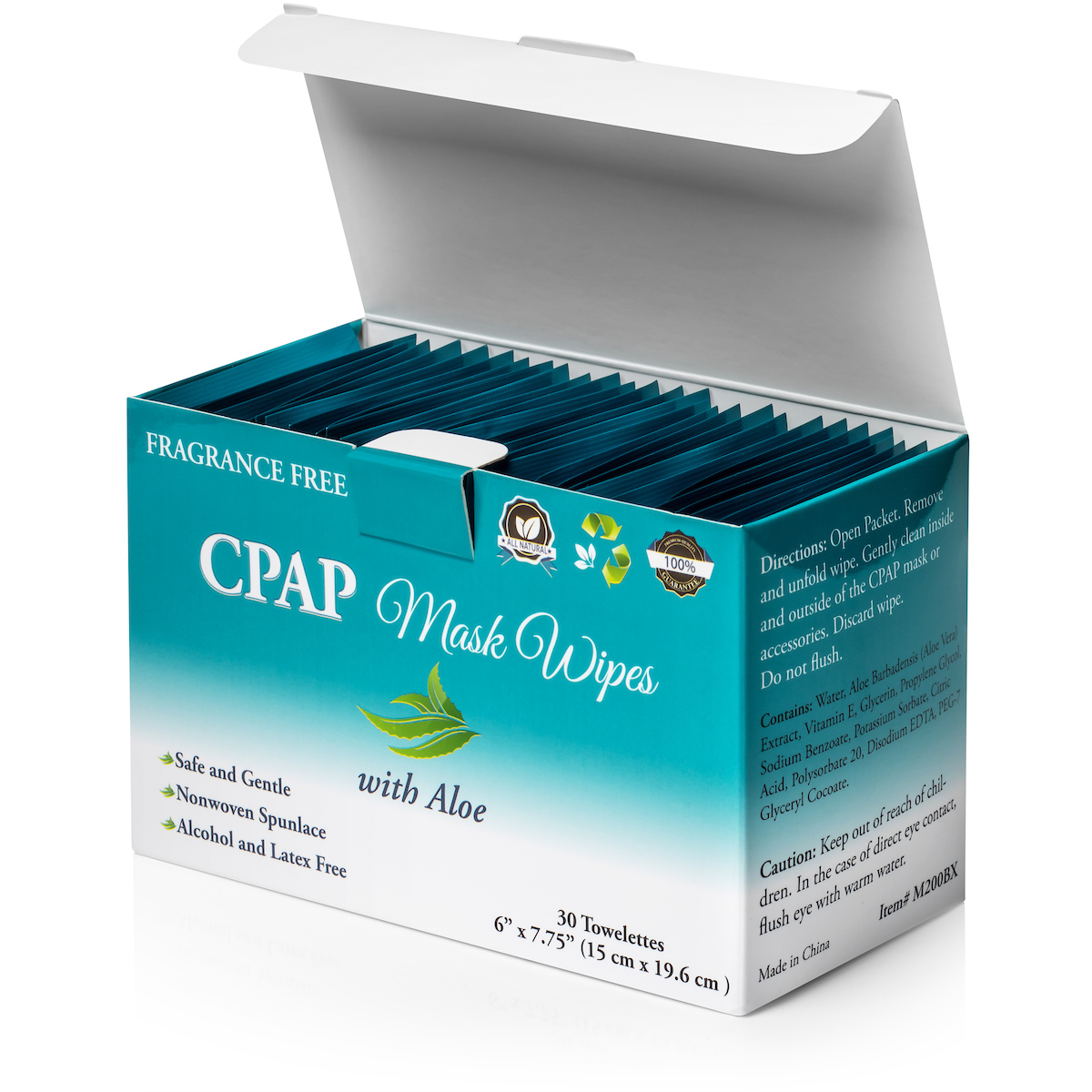 CPAP Wipes Clean Luna PAP Mask