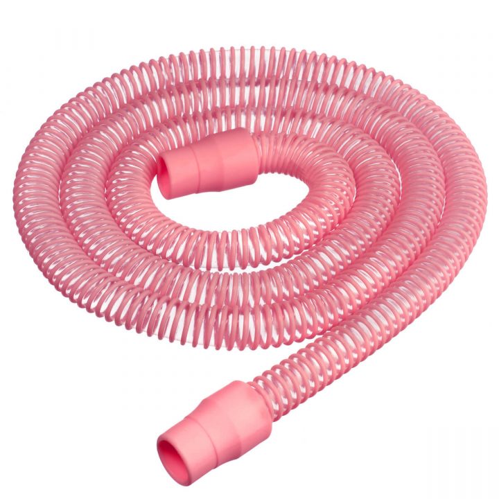 CPAP Tubing -Non Heated -Colored- Pink Pearl PAP Luna Tube Hose