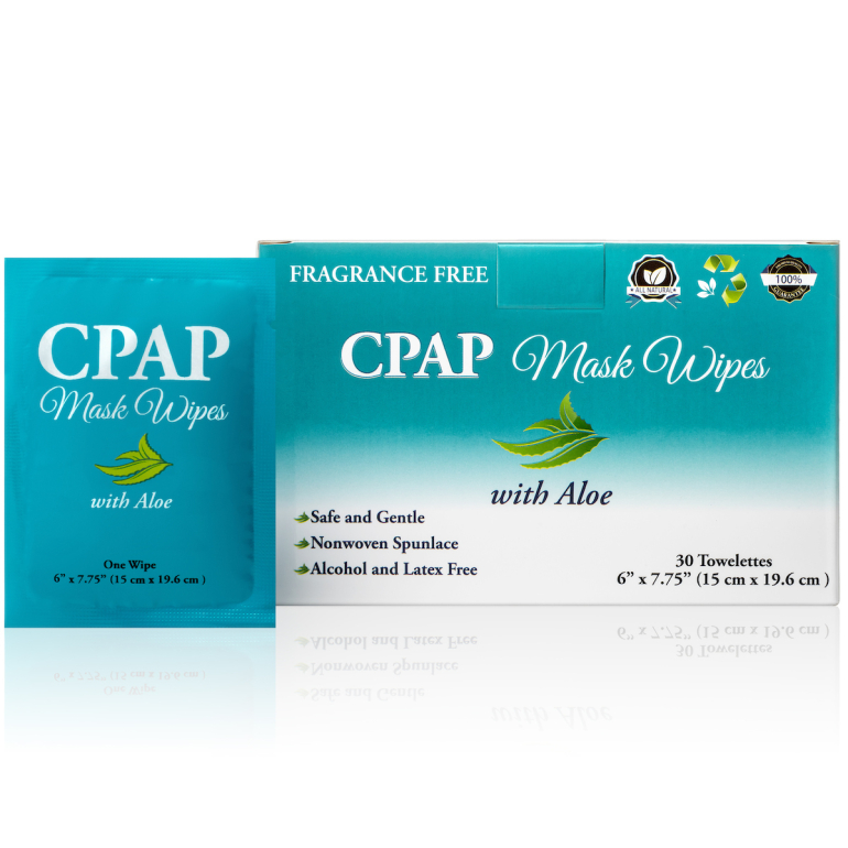 CPAP Wipes Clean Luna PAP Mask